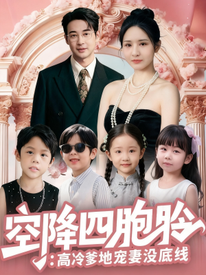 空降四胞胎高冷爹地宠妻没底线（75集）古装短剧热播