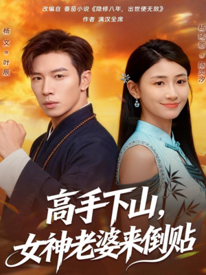 高手下山，女神老婆来倒贴（80集）追风的女孩短剧
